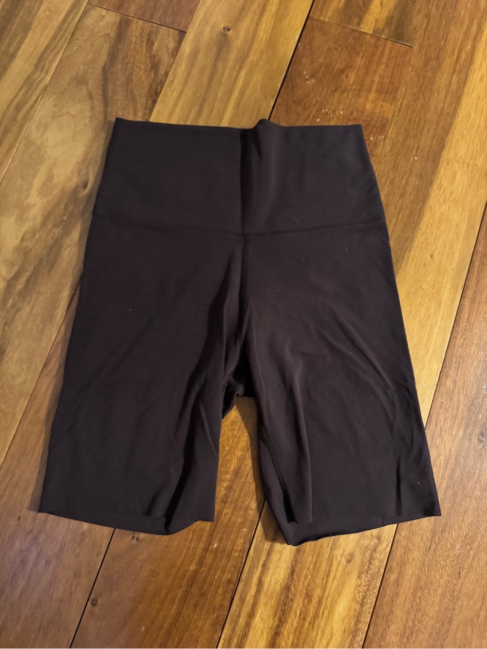 Nike High-Waist Espresso Brown Women's Yoga/Bike Shorts